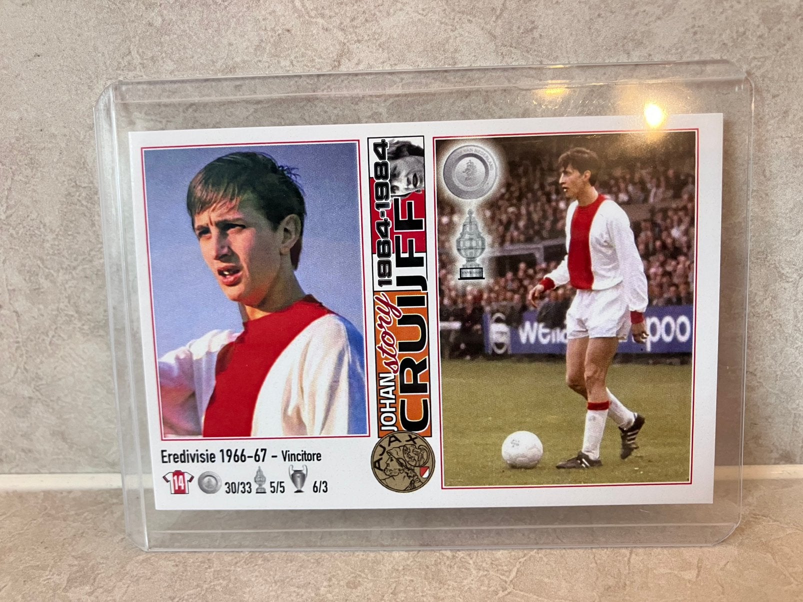 Johan Cruijff - Ajax - Jaren ‘60, Ophalen of Verzenden, Zo goed als nieuw, Ajax