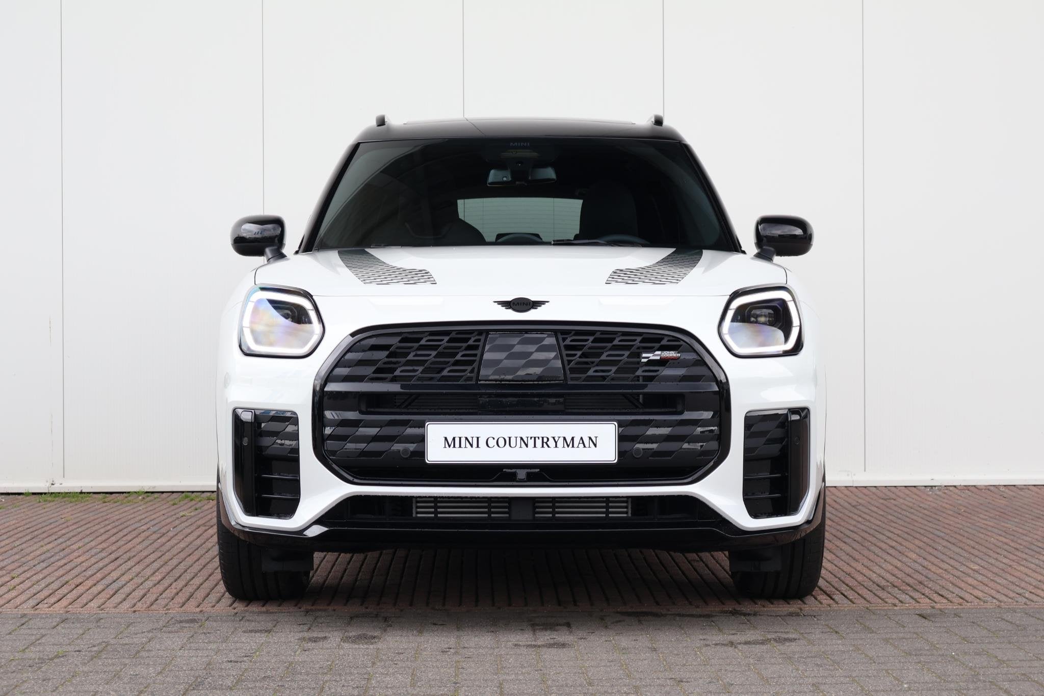 MINI Countryman C | Pakket M + John Cooper Works Uitvoering, Stof, Wit, Bedrijf, Nieuw
