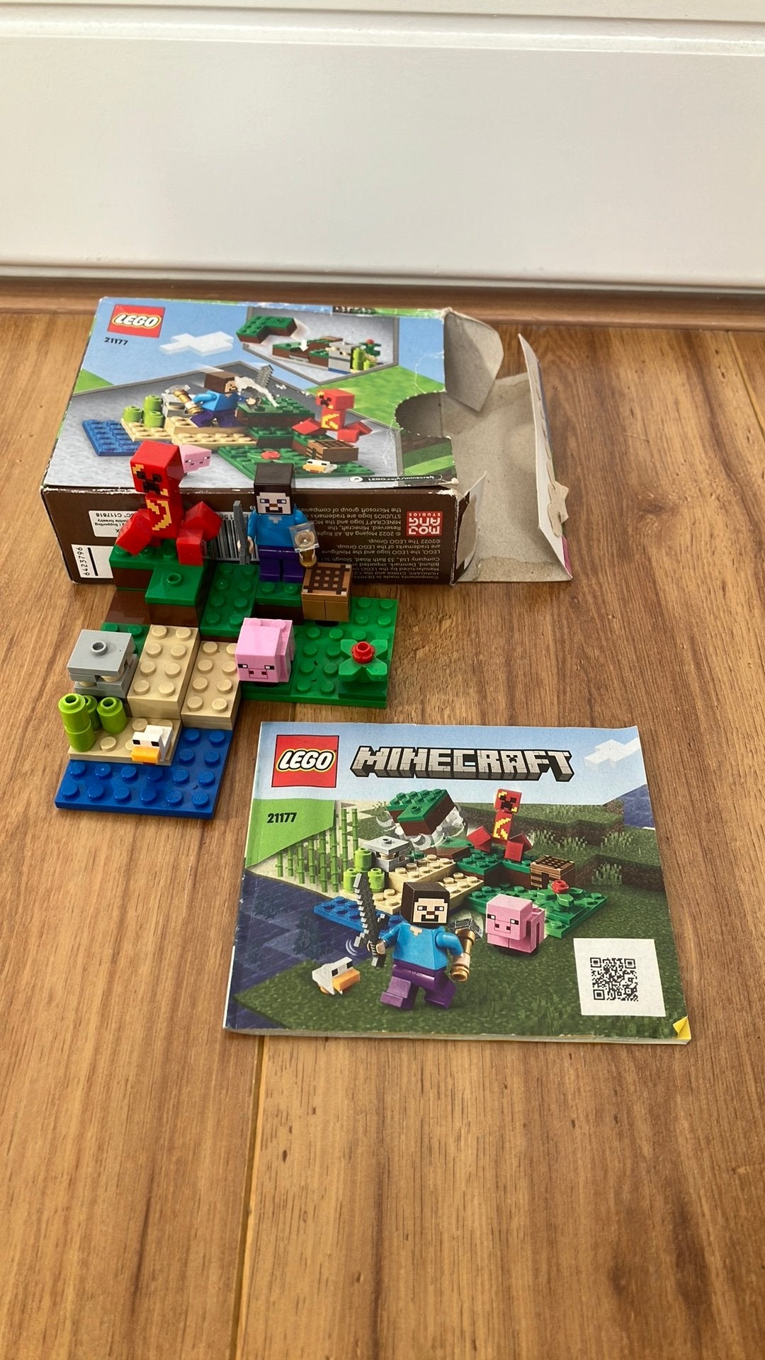 Lego 21177 minecraft, Ophalen of Verzenden, Zo goed als nieuw