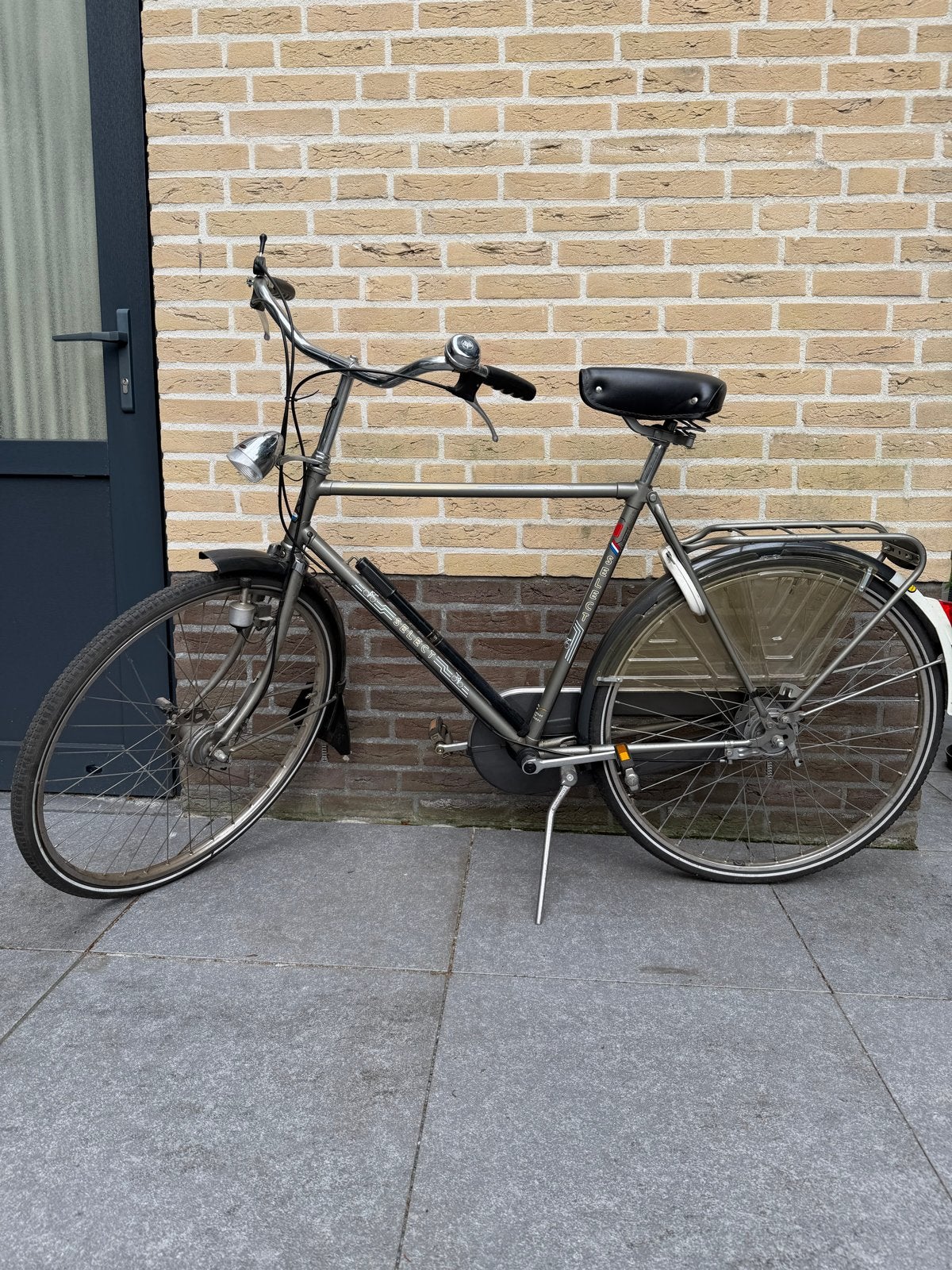 Vintage Heren & Damesfiets met 3 versn. en trommelremmen, Gebruikt, Versnellingen, Ophalen, Overige merken