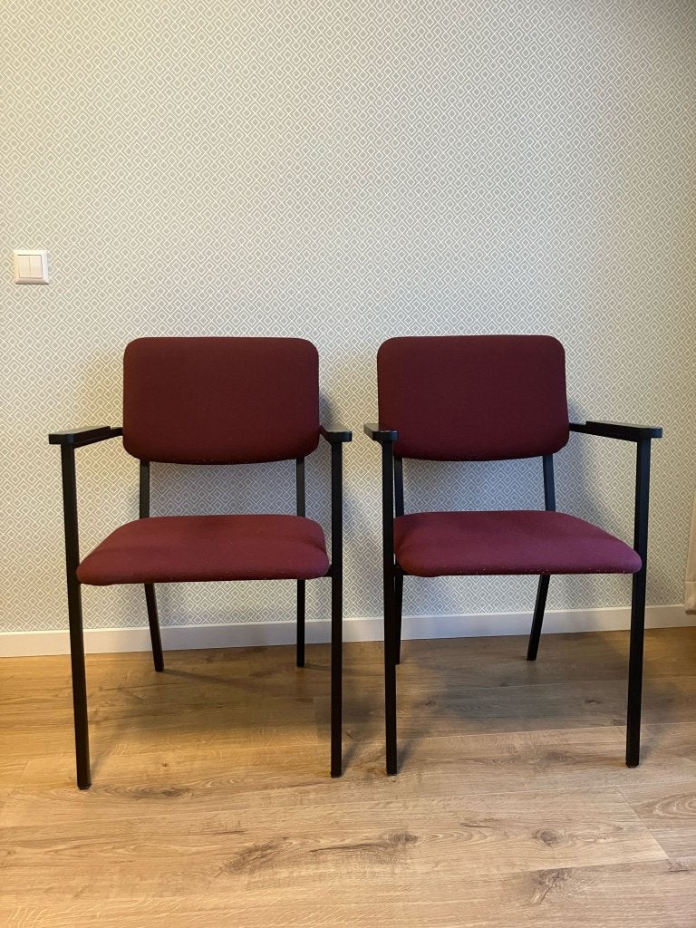 Eetkamerstoelen Studio HENK, Ophalen, Twee, Zo goed als nieuw, Stof