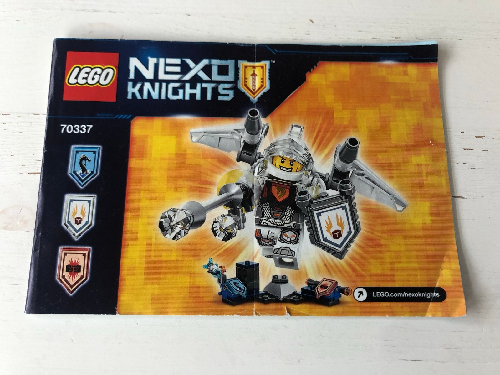 Lego Nexo Knights 70337 Ultimate Lance, Gebruikt, Lego, Ophalen of Verzenden, Compleet