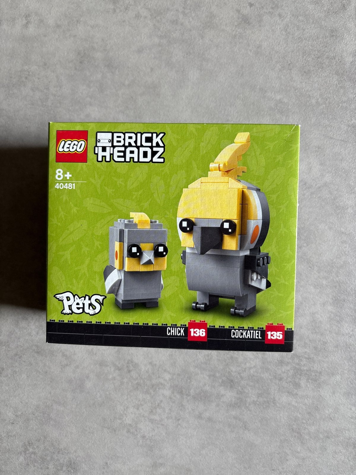 LEGO BrickHeadz Pets Kaketoe & Kuiken 40481, Ophalen of Verzenden, Nieuw, Overige merken