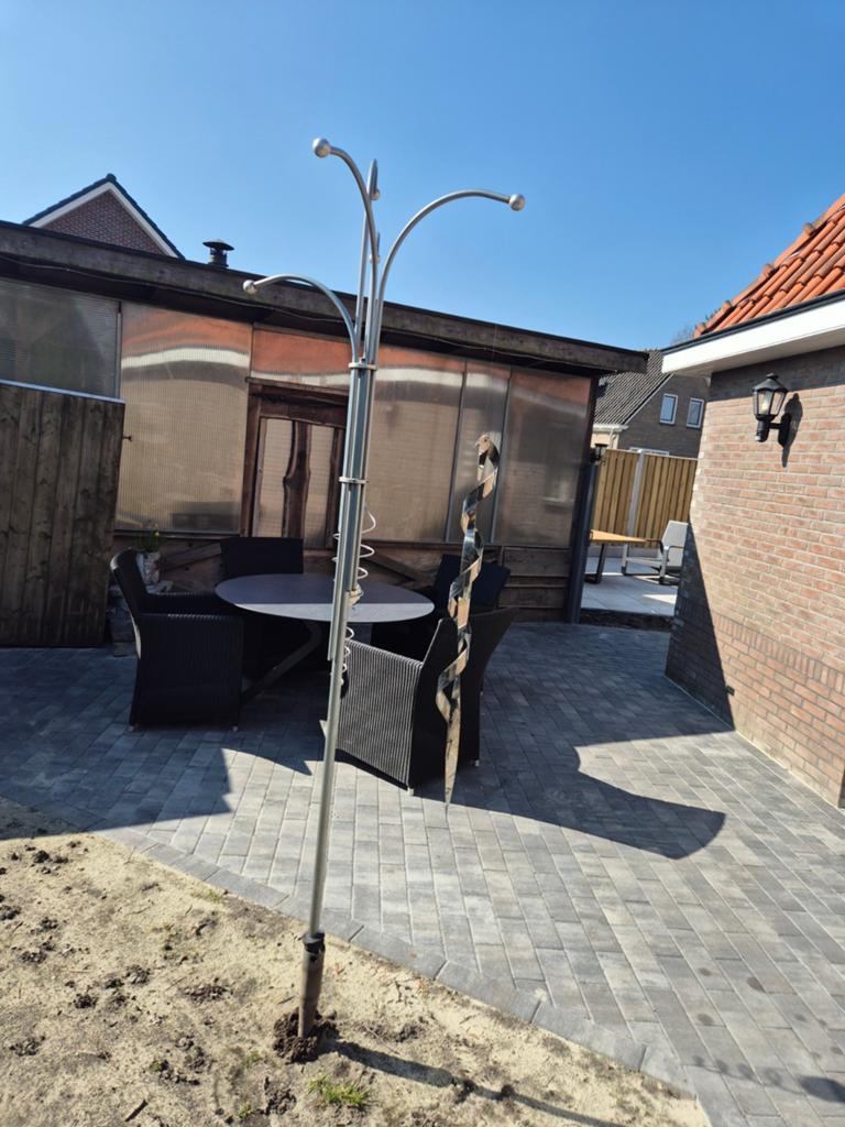 tuindecoratie, plantenhanger, sierhanger, Tuin en Terras, Tuinbeelden, Ophalen, Metaal