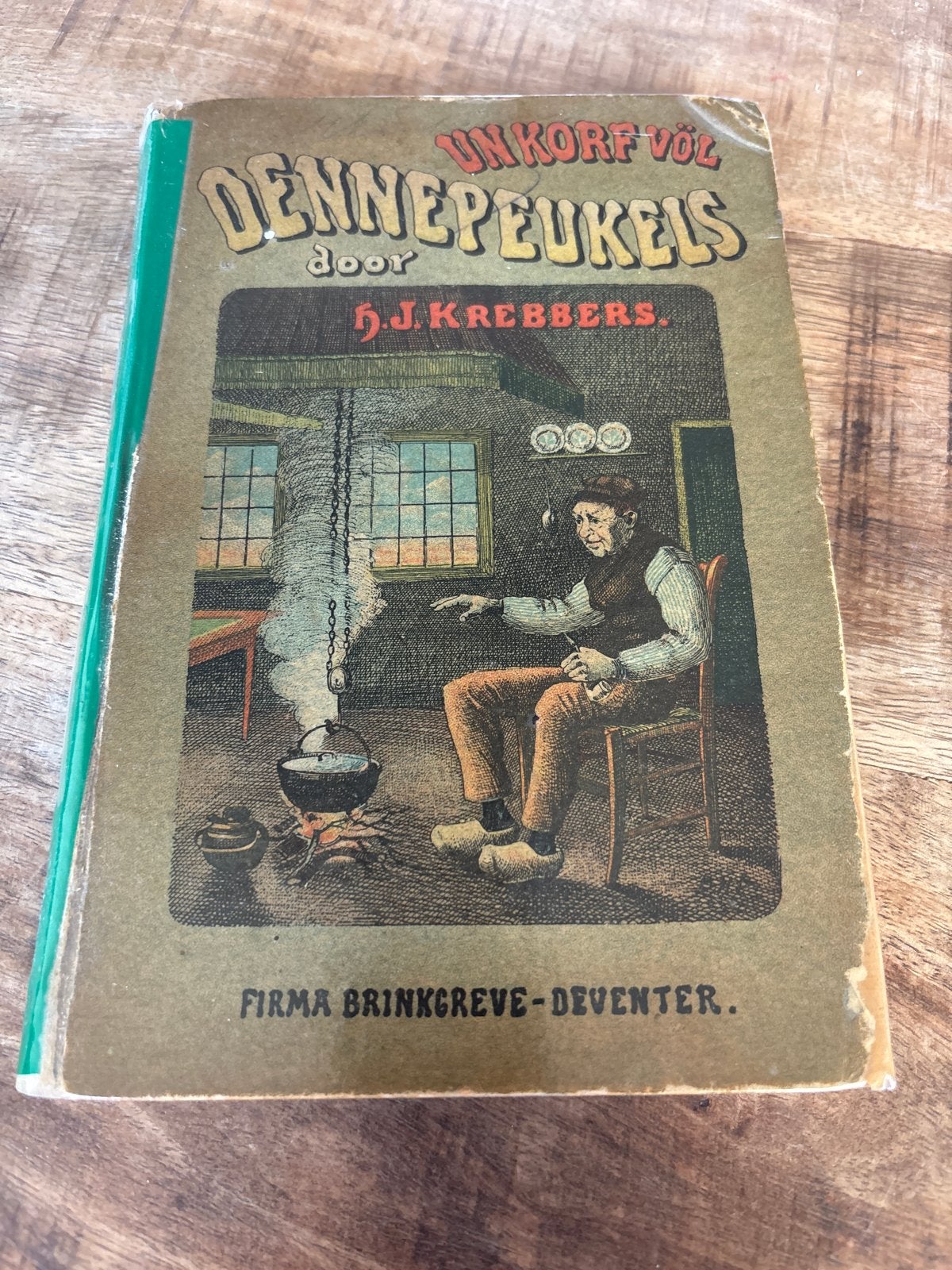 Un Korf Völ Dennepeukels - H.J. Krebbers (1902), Antiek en Kunst, Ophalen of Verzenden