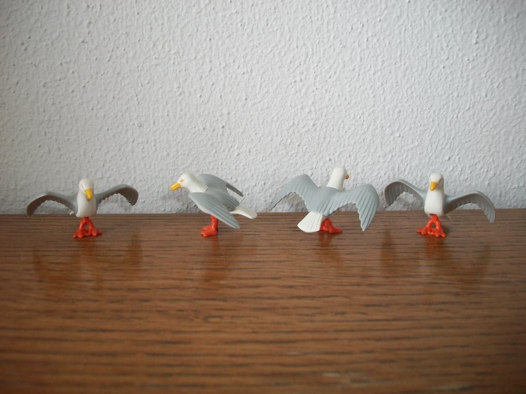 Meeuw vliegend / meeuwen / dieren / vogel, Ophalen of Verzenden, Nieuw, Complete set