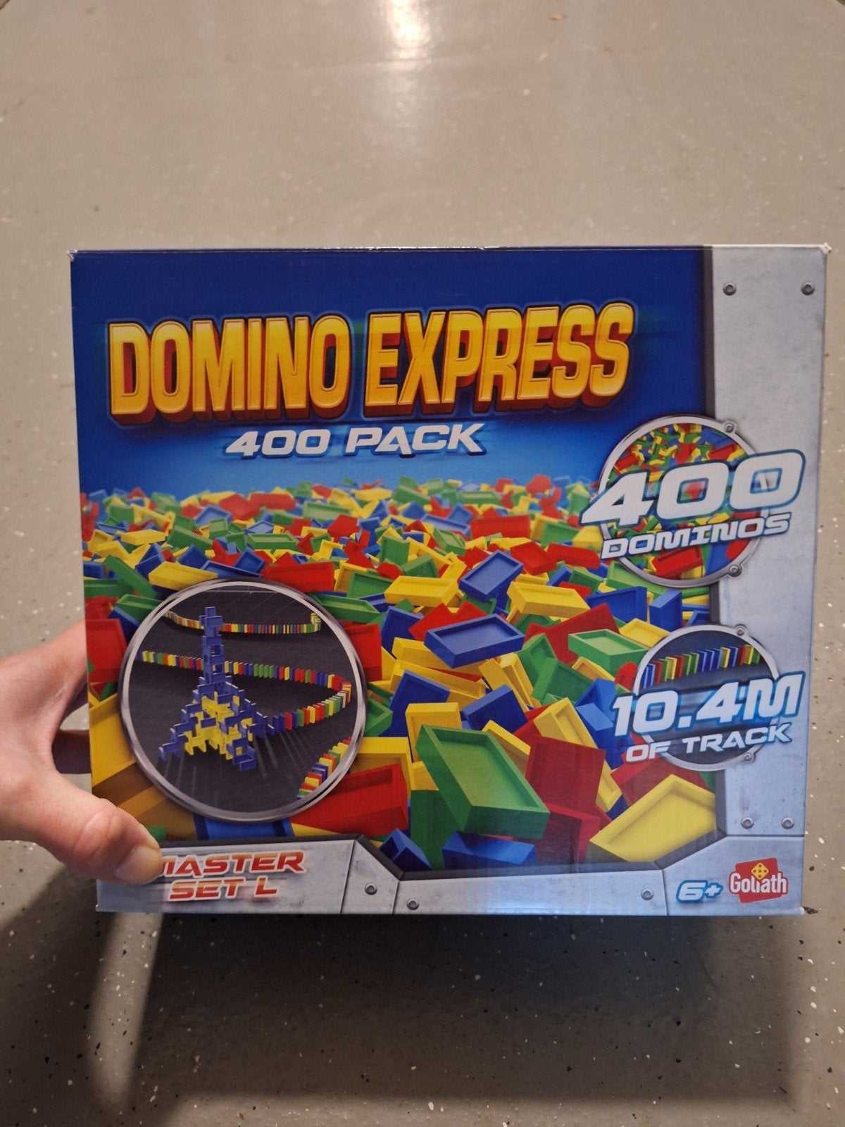 Domino Express 400 Pack Master Set L - Goliath, Ophalen, Zo goed als nieuw
