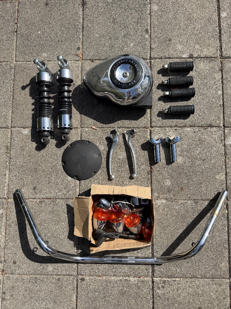 Harley Davidson onderdelen, Streetbob, Sportster, Ophalen of Verzenden, Gebruikt