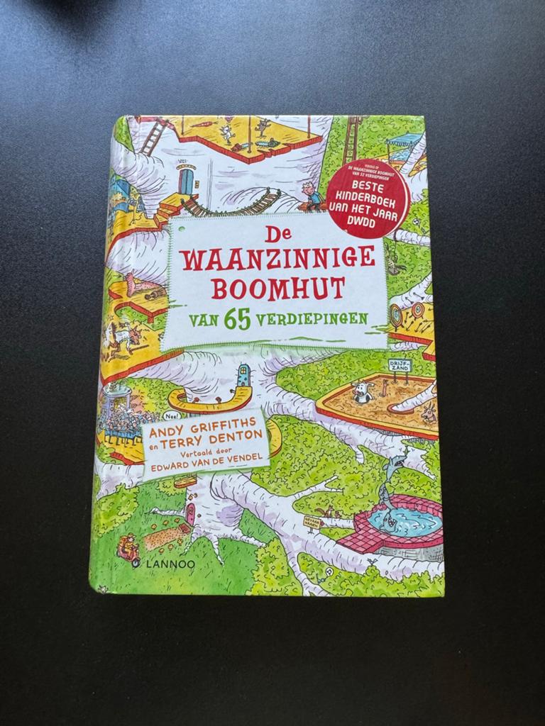 De Waanzinnige Boomhut van 65 Verdiepingen - Andy Griffiths, Boeken, Ophalen, Zo goed als nieuw, Fictie