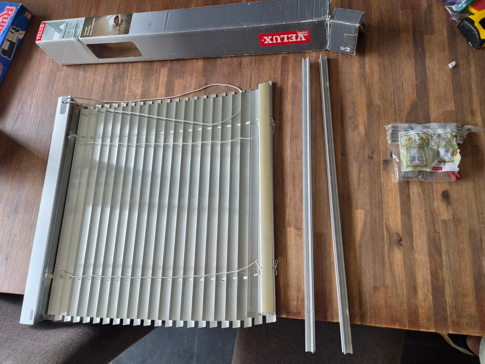 Velux jaloezie PAL 40AK10KA, Wit, Nieuw, Ophalen of Verzenden, Lichtdoorlatend