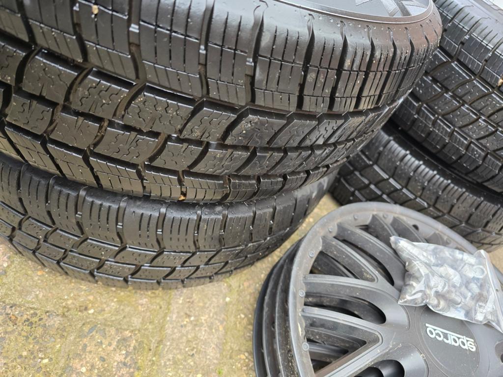 Stalen velgen vivaro c 215/65R16 Vredestein allseason banden, Auto-onderdelen, Ophalen, Gebruikt, Opel