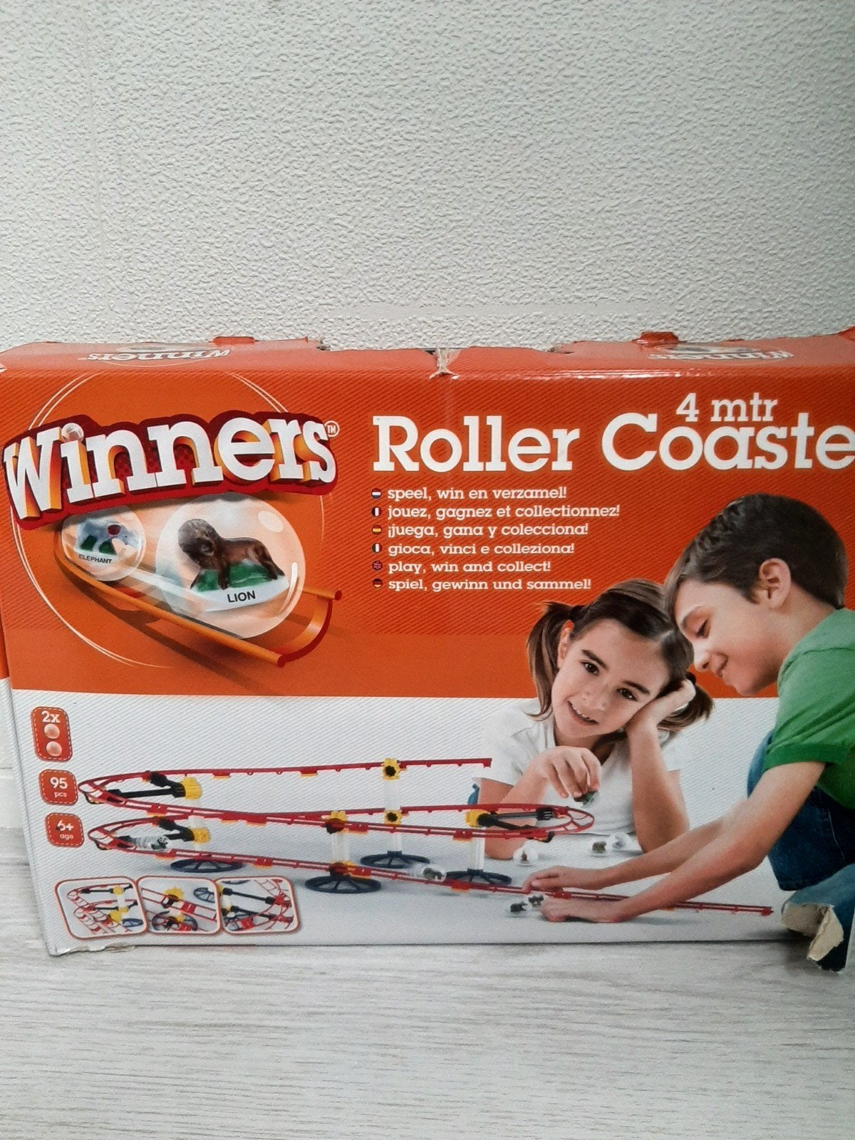 Winners dieren knikkerbaan, Kinderen en Baby's, Speelgoed | Bouwstenen, Ophalen of Verzenden, Gebruikt, Overige merken