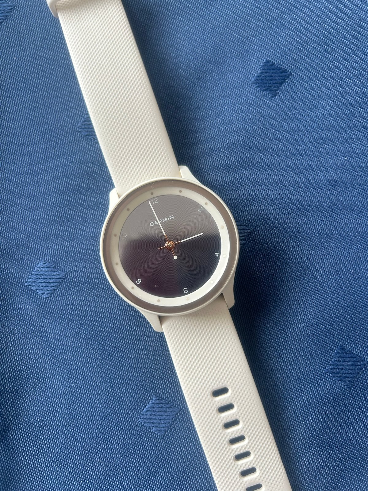 Garmin Vivomove Sport - Hybride Smartwatch - Wit, Ophalen of Verzenden, Stappen, Zo goed als nieuw, Wit