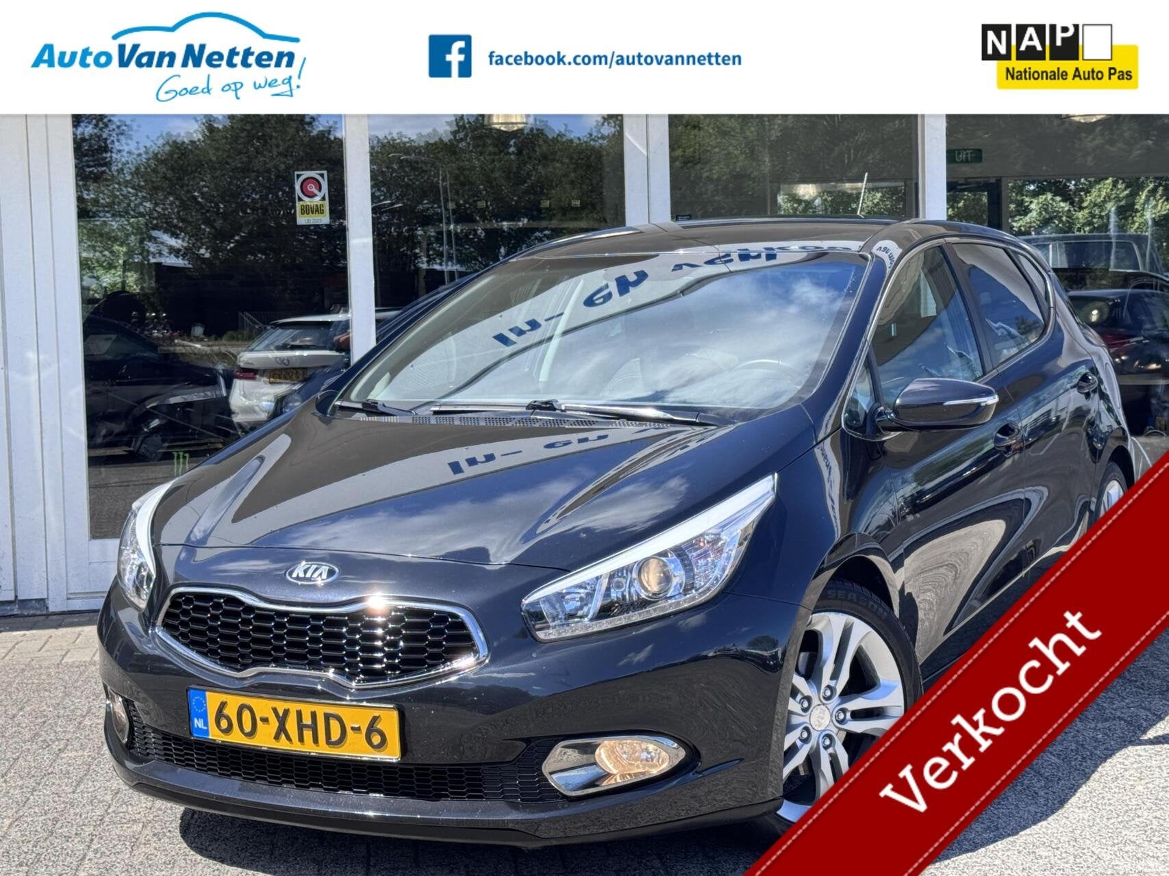 Kia cee'd 1.6 GDI 135pk 6bak, Plus Pack,Gr.Navi,Clima,Cruise, Auto's, Voorwielaandrijving, Euro 5, Gebruikt, 4 cilinders