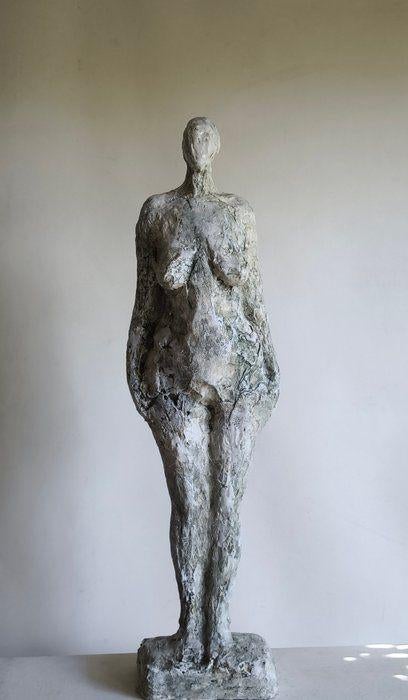 Groot beeld van kunstenaar Raghad 89 cm gemengde techniek, Overige materialen, Beeld, 50 - 100 cm, Ophalen of Verzenden