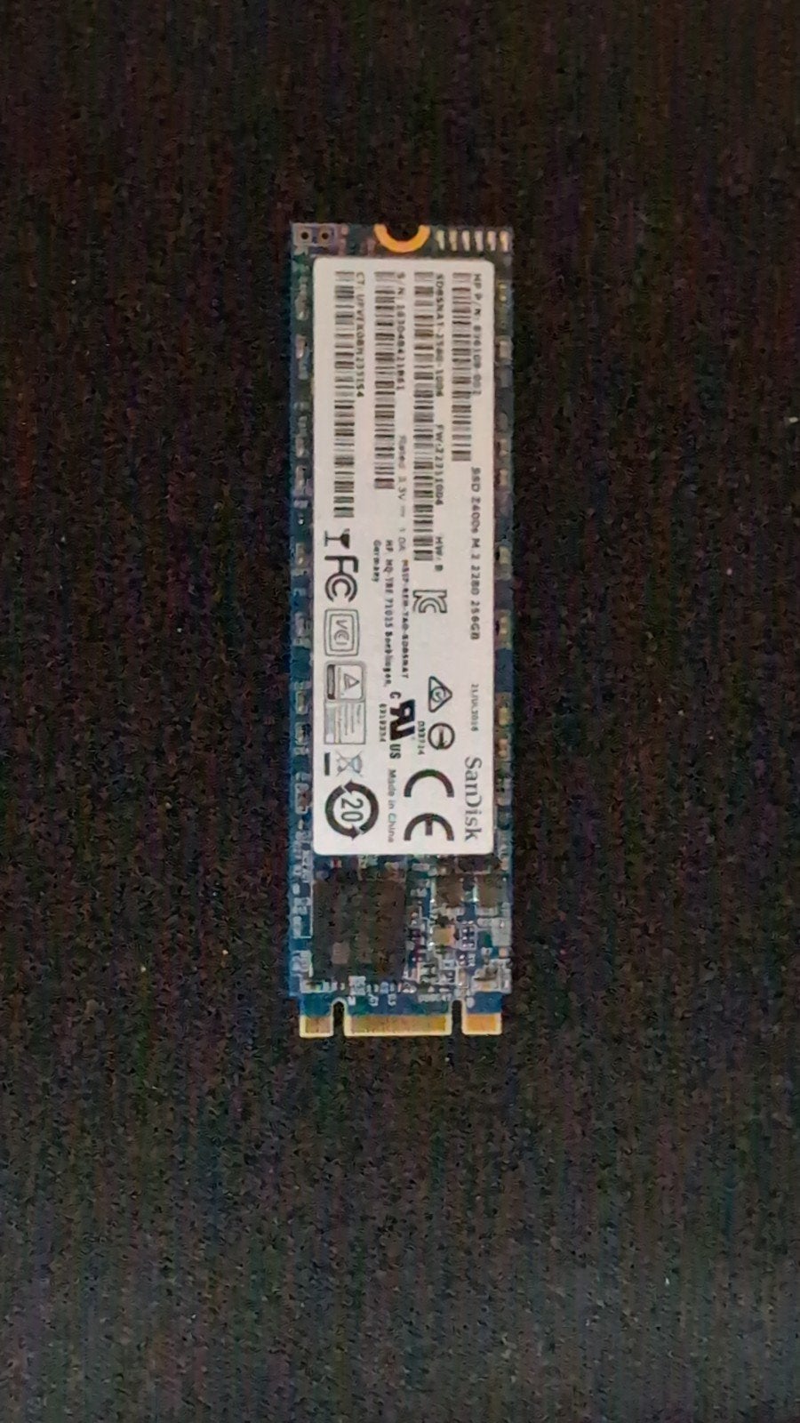 SanDisk Z400s M.2 2280 256GB SSD, Intern, Ophalen of Verzenden, Laptop, 256GB