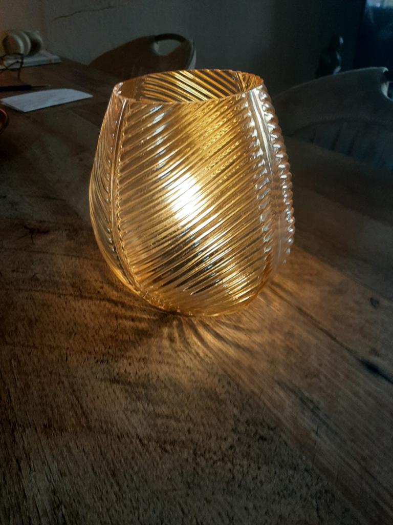 Leuke lamp op batterijen, Huis en Inrichting, Kunststof, Gebruikt, Overige kleuren, Ophalen of Verzenden