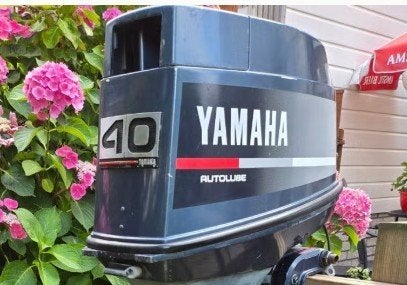 Yamaha autolube 40PK, Ophalen, Gebruikt, Met afstandsbediening, 30 pk of meer