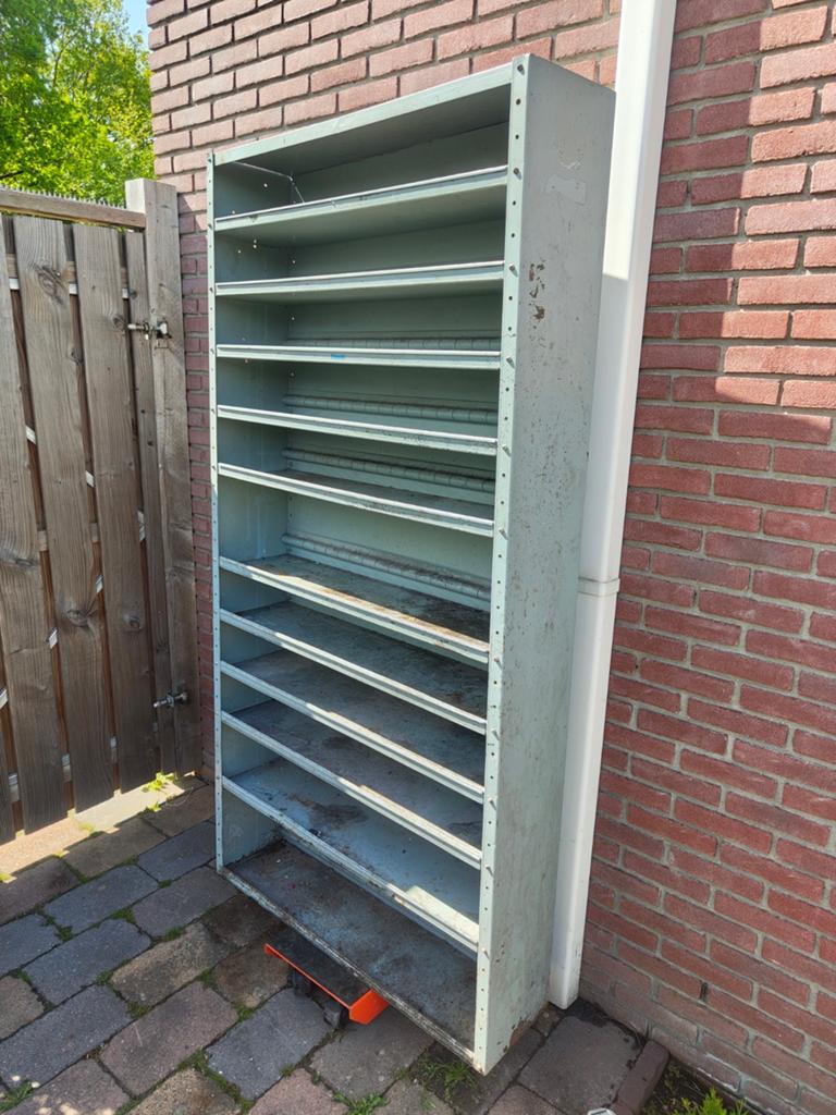 Magazijn stelling 200x100x25, Ophalen of Verzenden, Gebruikt