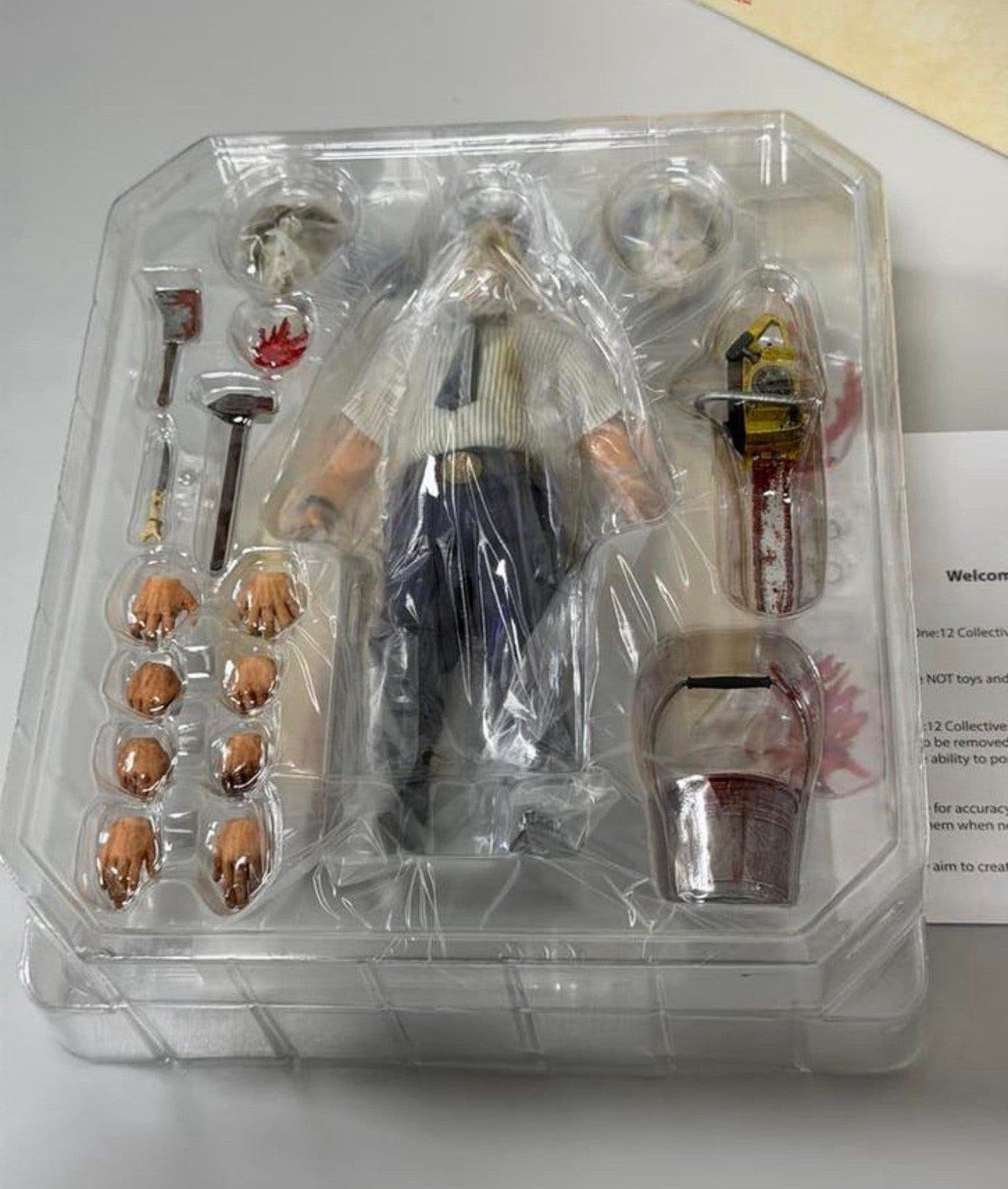 Mezco One:12 Leatherface Texas Chainsaw Massacre 1974 NIEUW, P, Groter dan 1:35, P, P