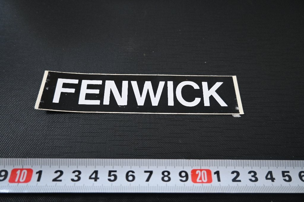 sticker FENWICK, Ophalen of Verzenden, Zo goed als nieuw