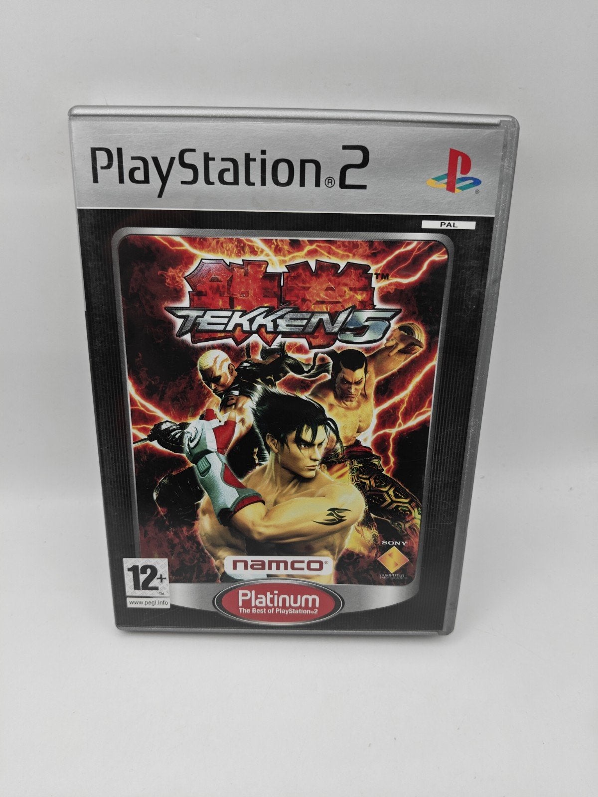 Tekken 5 PS2, Spelcomputers en Games, Games | Sony PlayStation 2, Gebruikt, Vechten, Onbekend, 2 spelers