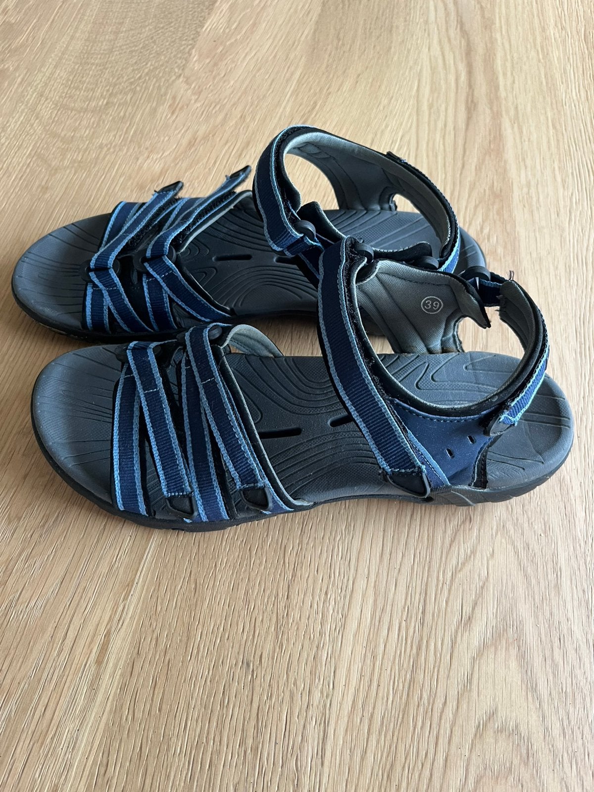 Dames sandalen - Human Nature - blauw - maat 39, Ophalen of Verzenden, Zo goed als nieuw, Overige typen