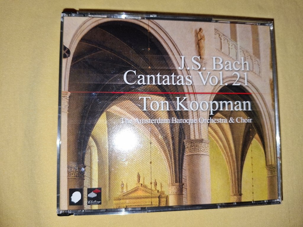 Bach Cantatas vol. 21 Ton Koopman, Cd's en Dvd's, Cd's | Klassiek, Ophalen of Verzenden, Classicisme, Zo goed als nieuw, Vocaal