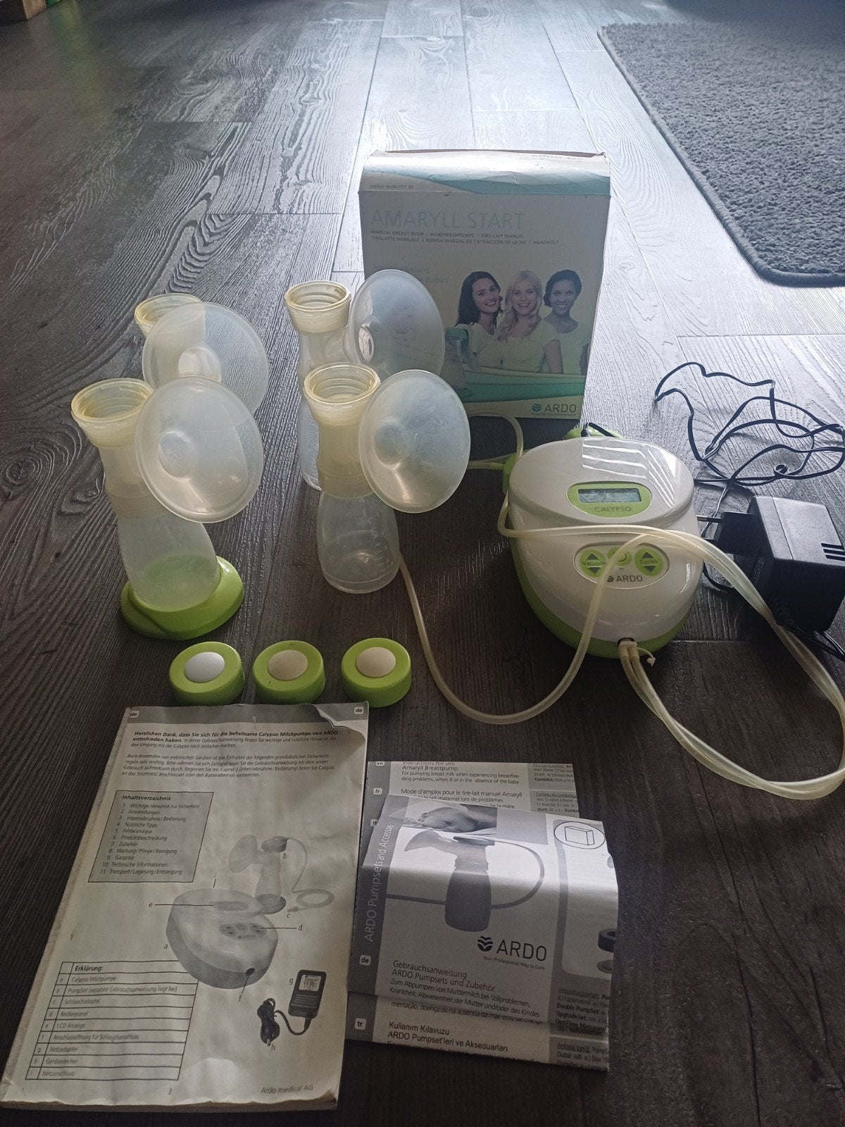 Ardo Calypso borstkolf met extra onderdelen, Ophalen of Verzenden, Zo goed als nieuw