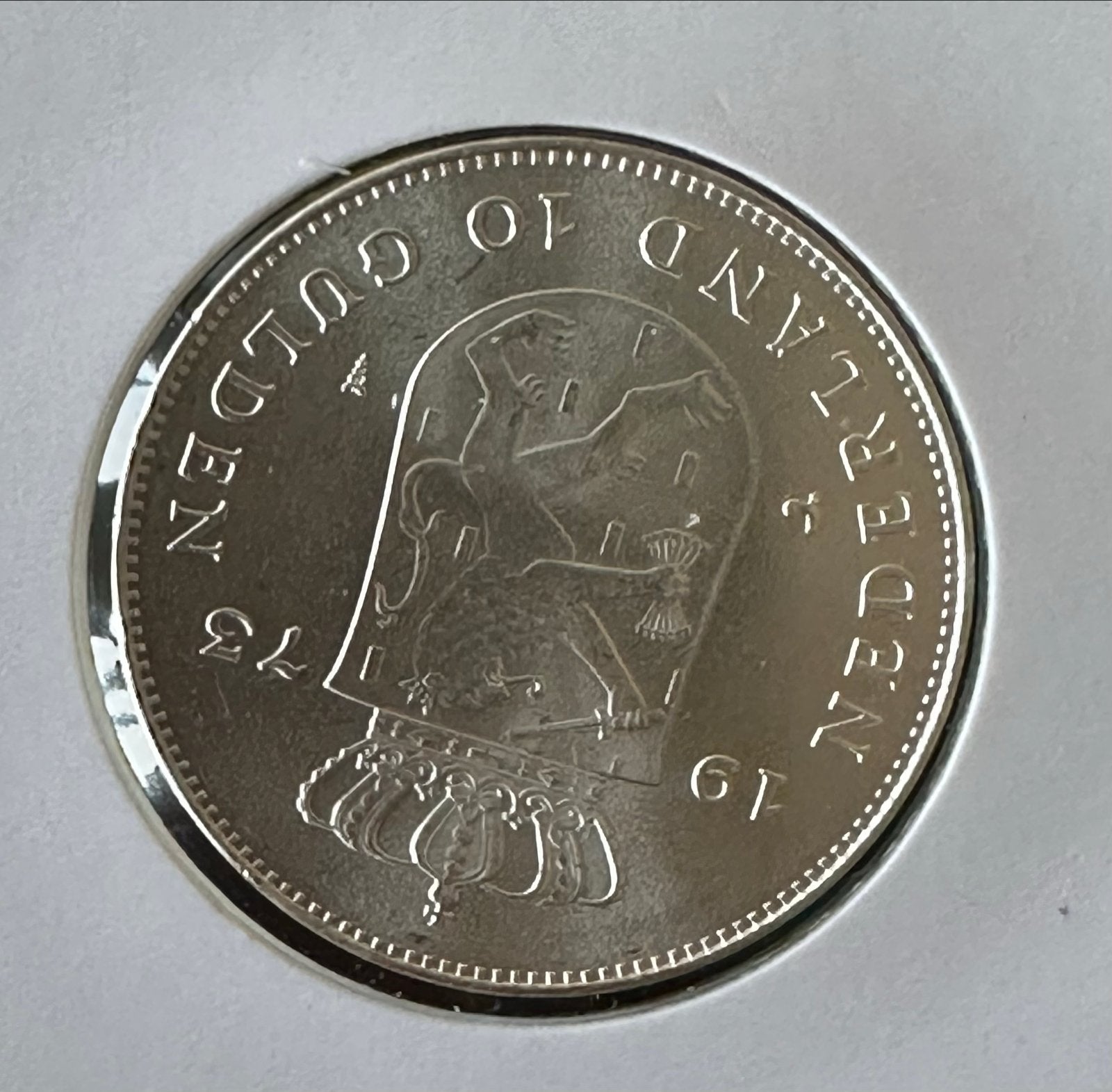 Zilveren 10 Gulden Juliana 1973 Huwelijk, Postzegels en Munten, Munten | Nederland, Koningin Juliana, Zilver, Ophalen of Verzenden