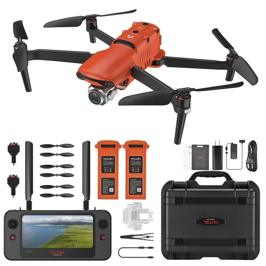 Als nieuwe Autel EVO II Pro V3 Rugged Bundle, Audio, Tv en Foto, Drones, 5 tot 10 kilometer, Zo goed als nieuw, Professionele drone