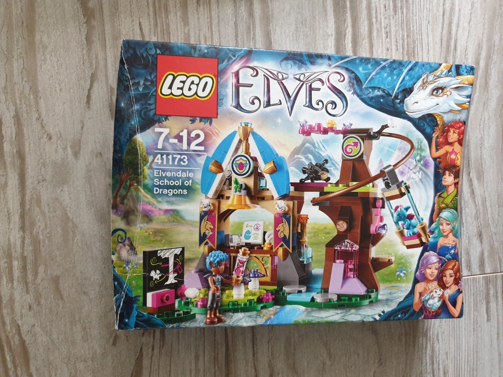 LEGO Elves 41173 Elvendale School of Dragons compleet, Ophalen, Overige thema's, Lego, Zo goed als nieuw