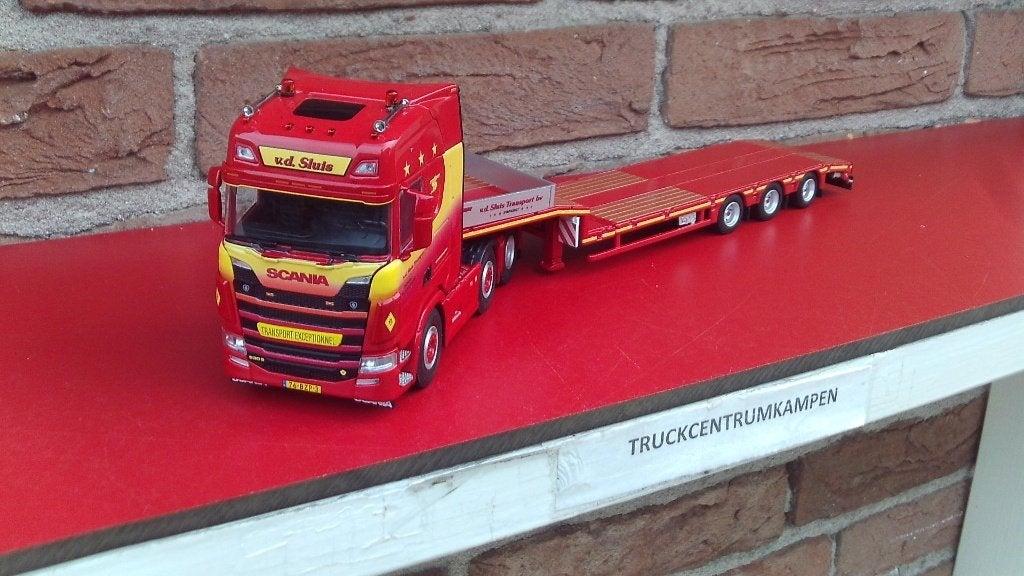 Cavallino  Scania  6 x 2  van  van  der  Sluis  Transport., Ophalen of Verzenden, Nieuw, Bus of Vrachtwagen, Tekno