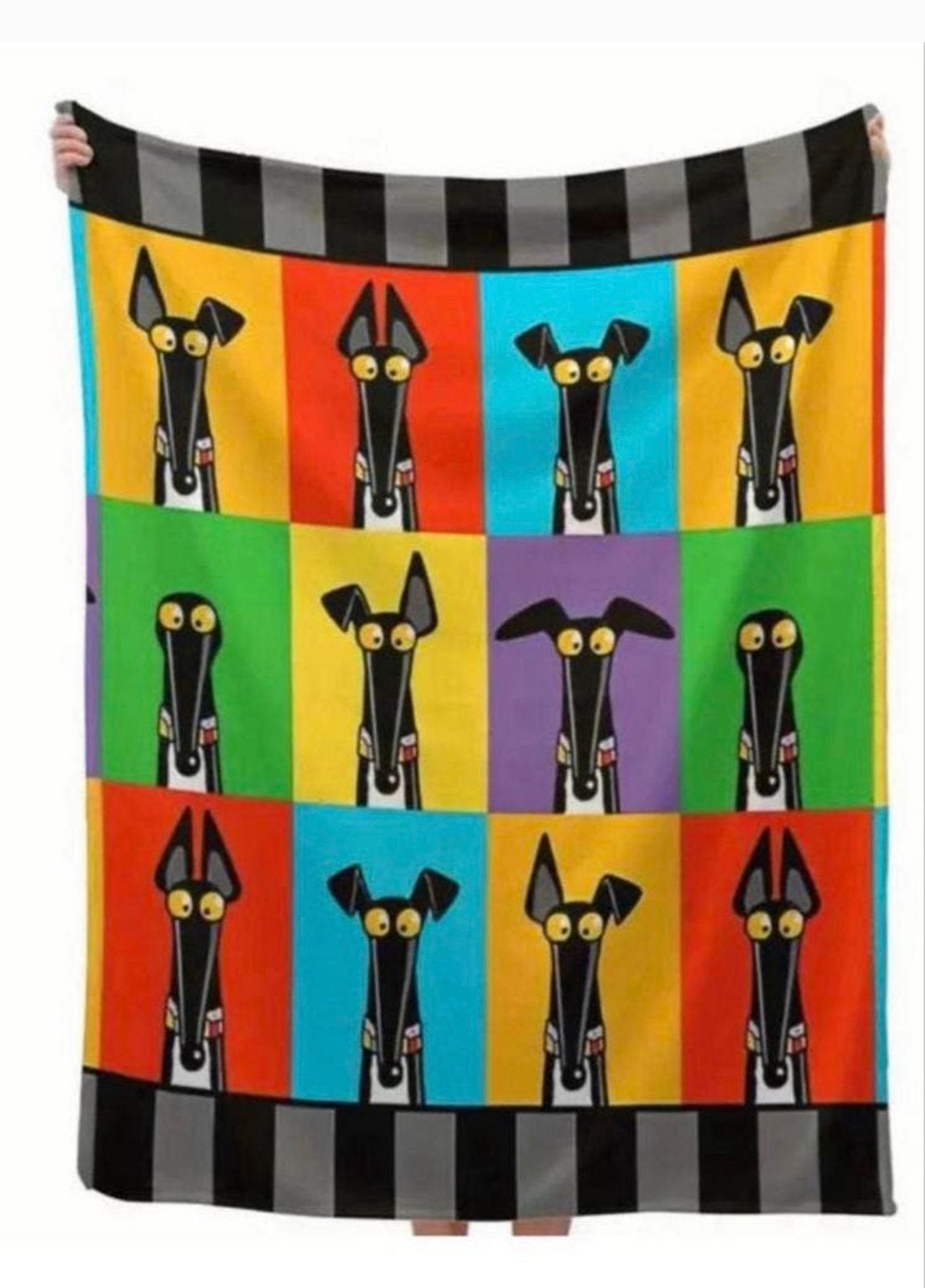 Greyhound Deken Plaid 150x200 cm - Nieuw & Geseald, Ophalen, Nieuw