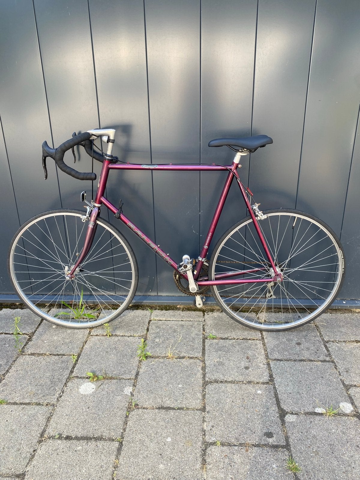 RALEIGH Vintage Racefiets rijklaar, Handgemaakt frame mt 63, 28 inch, Gebruikt, 61 tot 65 cm, Ophalen
