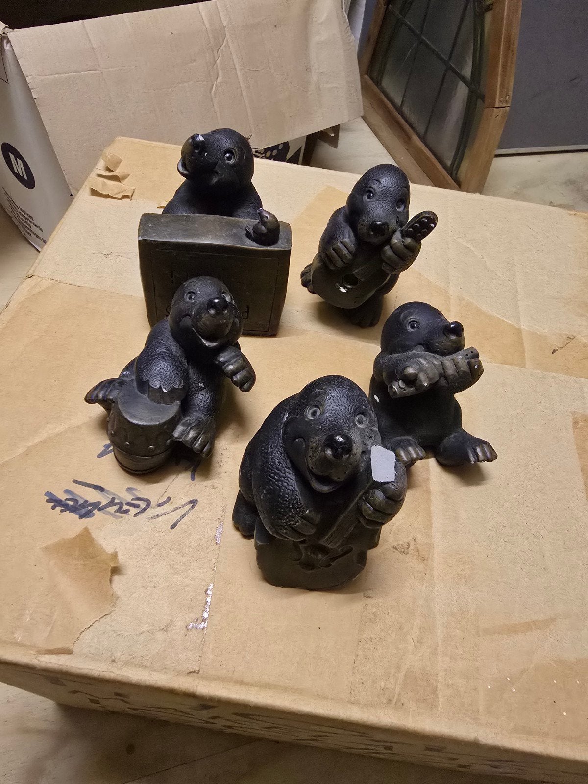 Gilde Handwerk Mollen Orkest Beeldjes, Ophalen of Verzenden, Gebruikt, Dier