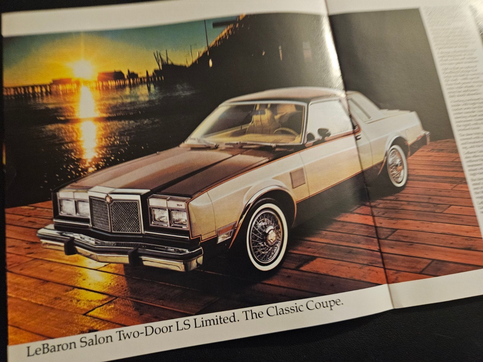 Brochure Chrysler LeBaron 1980 USA, Ophalen of Verzenden, Zo goed als nieuw, Overige merken