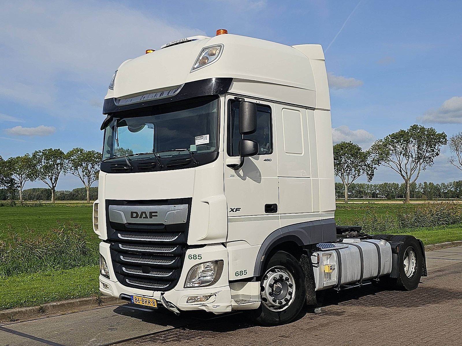 DAF XF 480, Auto's, Automaat, Euro 6, Stoelverwarming, Wit