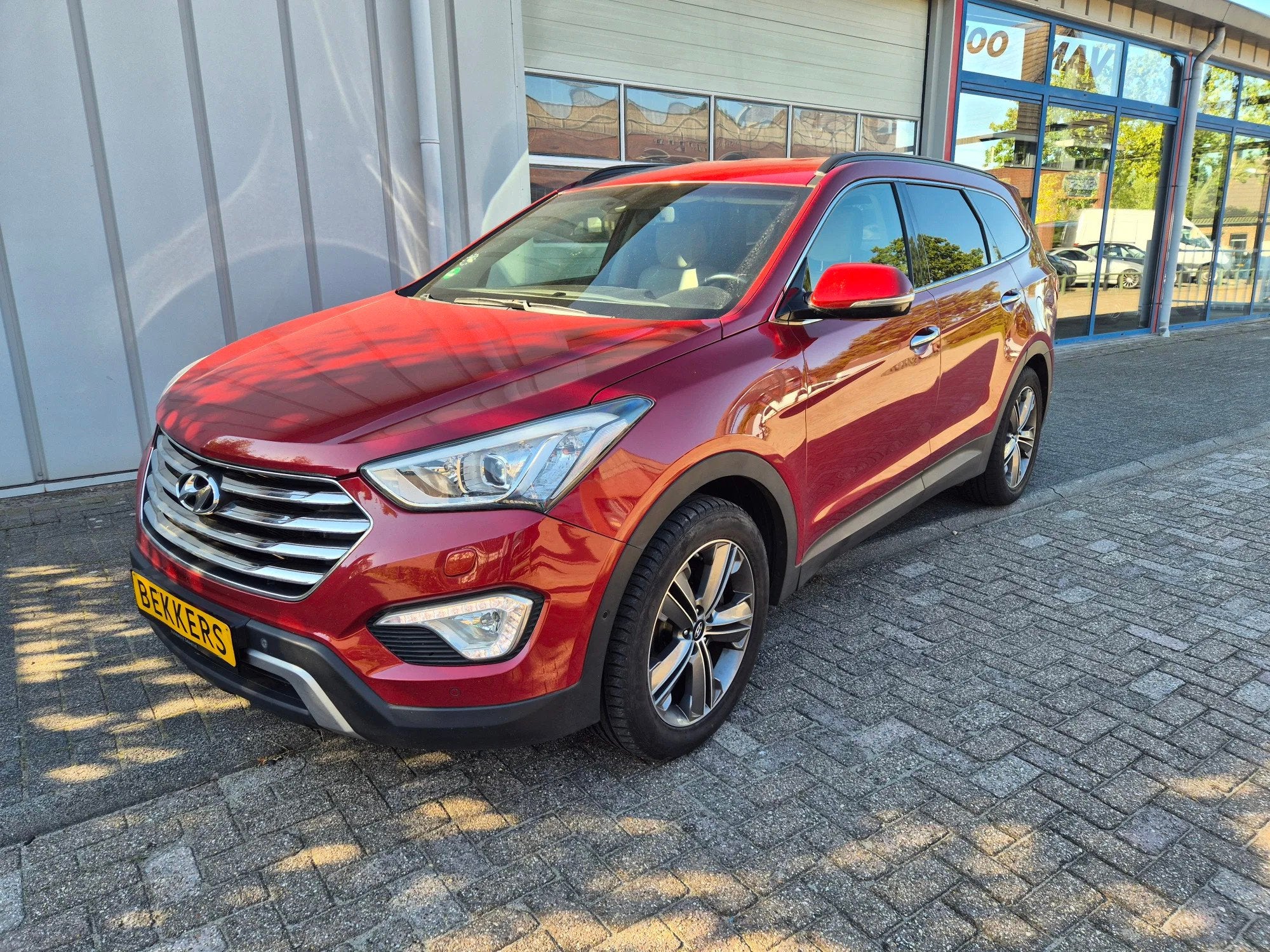 Hyundai Santa Fe 2.2 CRDI. Grand 7 persoons .4 Wheel drive, Auto's, Automaat, Stoelverwarming, Gebruikt, Overige modellen