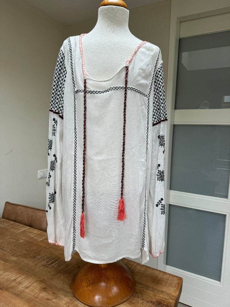 DEPT prachtige blouse nieuwstaat maat XL (42) DX, Kleding | Dames, Wit, Maat 42/44 (L), Ophalen of Verzenden, Zo goed als nieuw