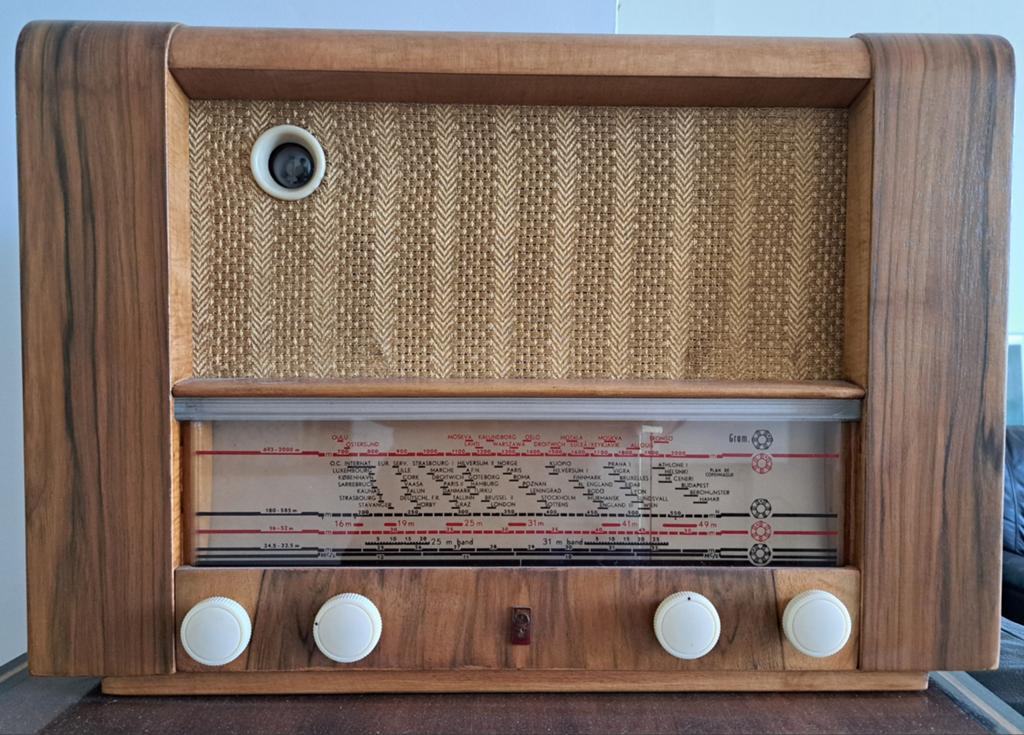 Vintage NSF H264A buizenradio - Prachtige staat, Ophalen, Zo goed als nieuw, Radio