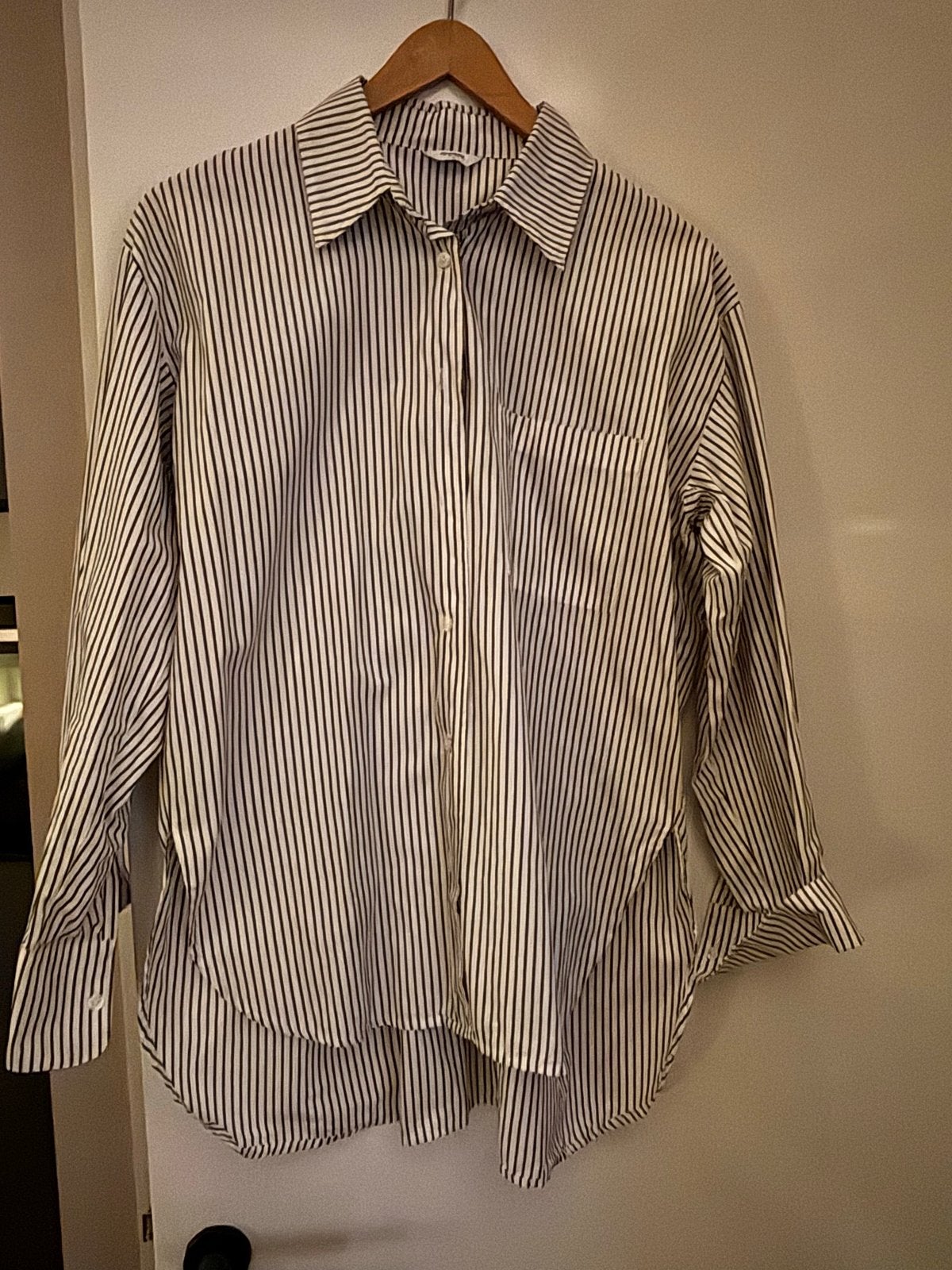 Penn&Ink New York gestreepte blouse maat 34, Kleding | Dames, Ophalen of Verzenden, Zo goed als nieuw, Maat 34 (XS) of kleiner