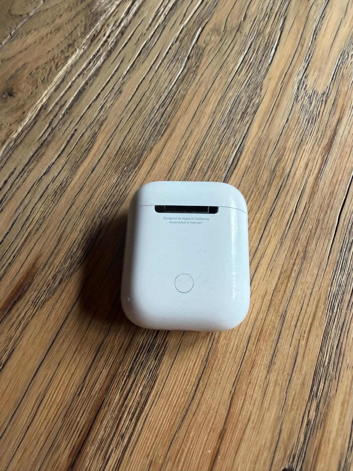 Apple AirPods 1 Oplaadcase (zonder oortjes), Ophalen of Verzenden, Gebruikt, Overige typen, Apple