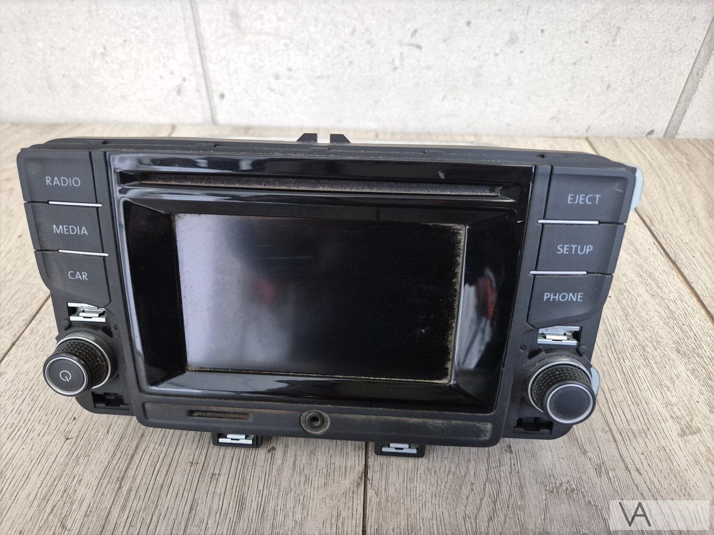 VW Polo 6C 2014 - 2018 radio met scherm 6c0035869E €150, Gebruikt, -, Volkswagen, -