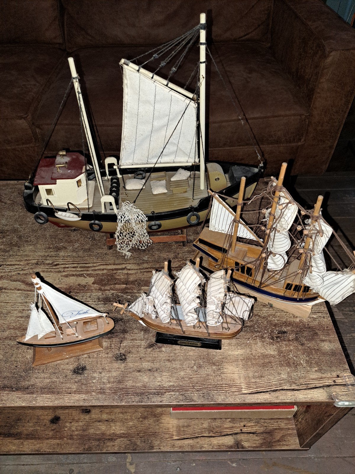 te koop div bootjes, Ophalen
