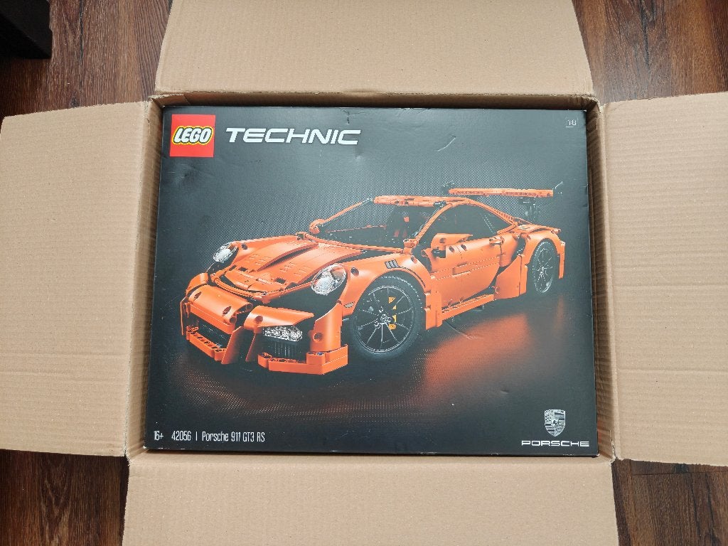 Lego Technic Porsche 911 GT3 RS (42056), Kinderen en Baby's, Ophalen, Inclusief instructies, Lego, Zo goed als nieuw