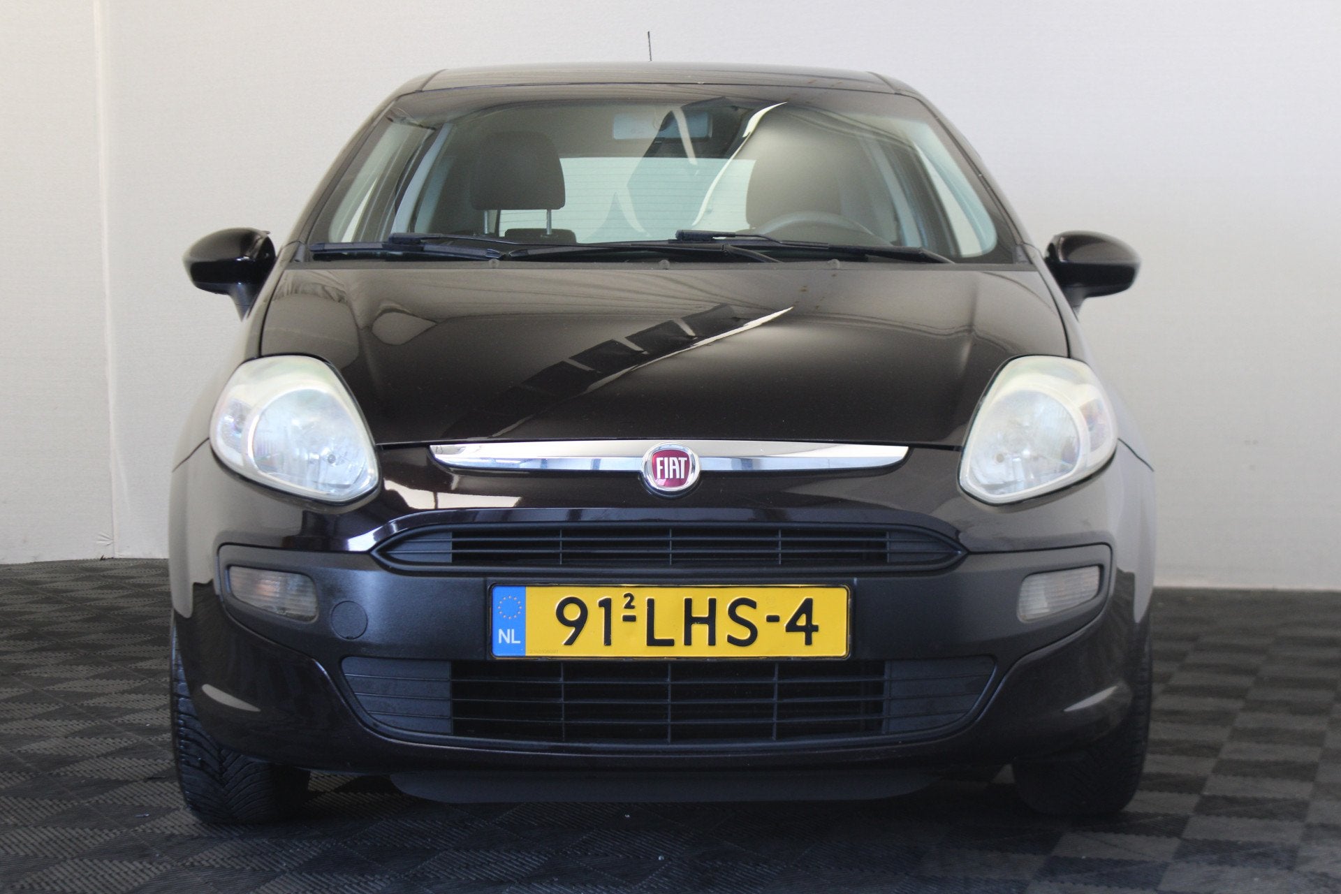 Fiat Punto Evo 1.2 Active (bj 2010), Auto's, Fiat, Voorwielaandrijving, Stof, 4 cilinders, Zwart