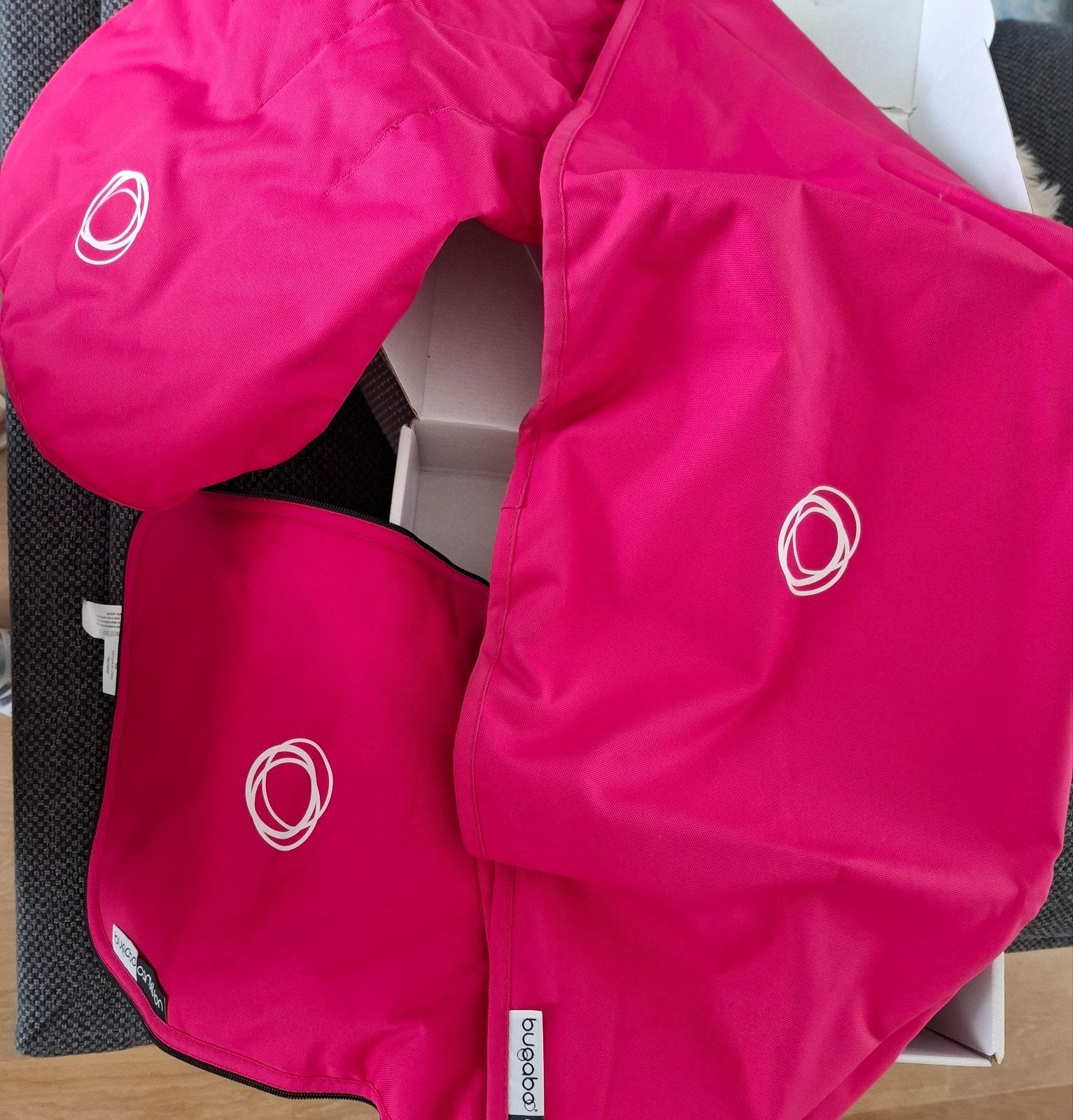 Bugaboo Cameleon canvas bekledingsset Roze, Ophalen of Verzenden, Nieuw, Bugaboo