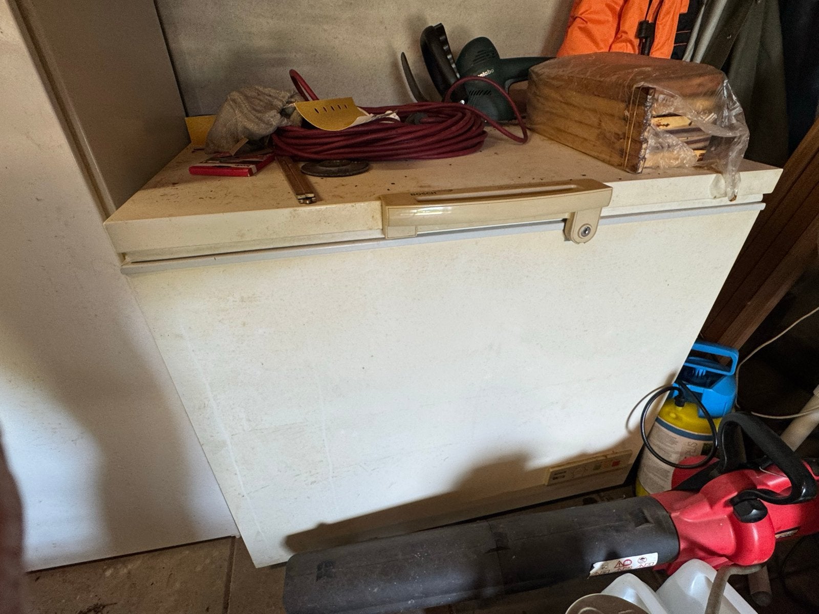 Bosch economic-froster super vriezer, Gebruikt, 200 liter of meer, 60 cm of meer, Met aparte vriezer