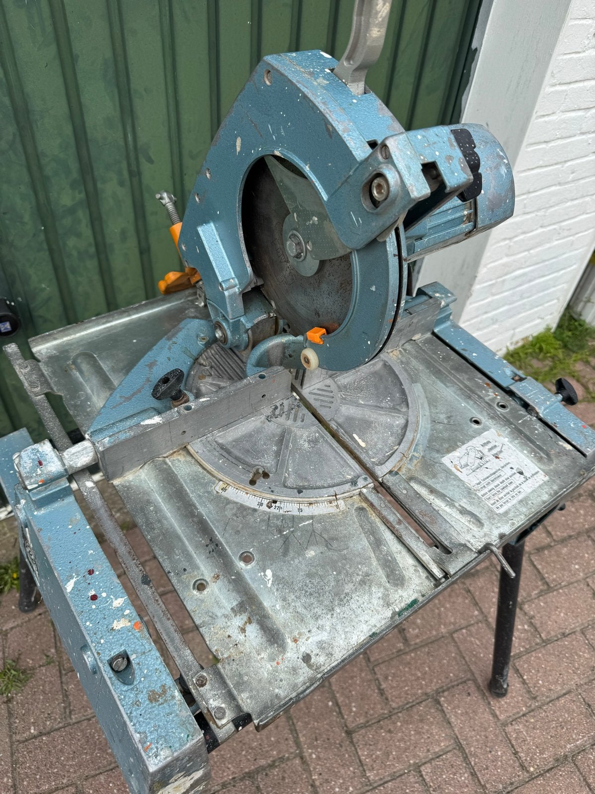 Elu Afkortzaag/Cirkelzaag op onderstel, Doe-het-zelf en Verbouw, Ophalen, Gebruikt, 70 mm of meer, Afkortzaag
